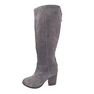 rag & bone Grey Suede Knee Boots
